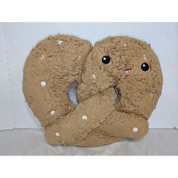 RARE RETIRED SOFT PRETZEL Squishable Comfort Food 14" Plush Pillow Stuffed Toy - Picture 1 of 9